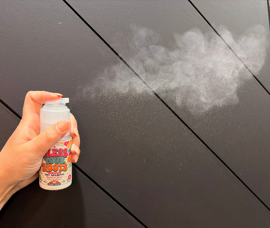 All natural dry shampoo, non- aerosol